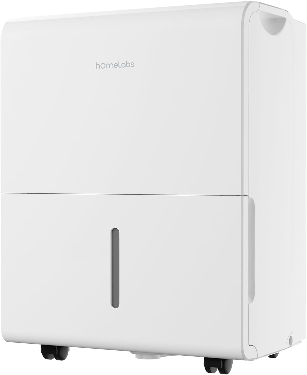 hOmeLabs 22 Pint Wi-Fi Dehumidifier for up to 3,000 Sq Ft Rooms (MAX 56 Pint at 95°F, 90% RH) – Compact, Smart Moisture Control for Home, Bedroom, or Bathroom