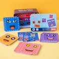 thumbnail image 3 of Cubo de Rubik con expresión de Iron Box que cambia de cara Bloque de construcción Iron Box Juguetes de batalla para niños Juego de mesa entre padres e hijos Juguetes de nivel de desafío, 3 of 4