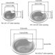 thumbnail image 4 of Set Of 4 Kitchen Sink Strainer Stainless Steel Kitchen Sink Drainer Clog Proof, 4 of 4