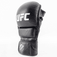 thumbnail image 4 of UFC Pro Safe Sparring Gloves - L/XL, Black - Versatile Hybrid Design for Grappling, Striking, and Sparring - Crafted with Genuine Leather, 4 of 9
