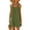 B125 Army Green plus size summer dresses Clearance Under $5, variant on Cagogo Womens Summer Athletic Short Mini Dresses Under $5 Plus Size Spaghetti Strap Sleeveless Scoop Neck Wedding Guest Dresses Beach Cover Up Cute White Dresses Clothes