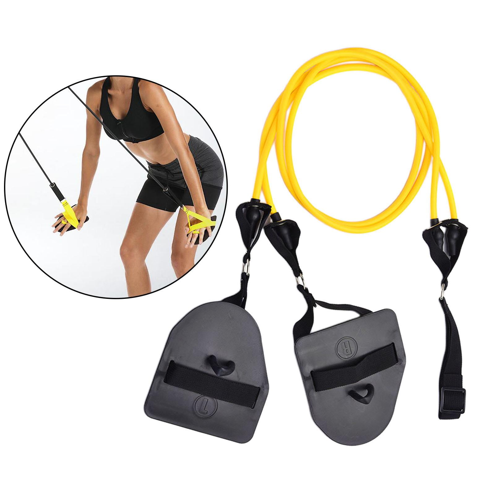 Axioma 2Pcs Arm Strength Trainer Resistance Bands Swimming Exercise Simulation Belt