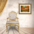 thumbnail image 3 of Borelli, Guido 18x15 Gold Ornate Wood Framed with Double Matting Museum Art Print Titled - Borgo Rosso, 3 of 4