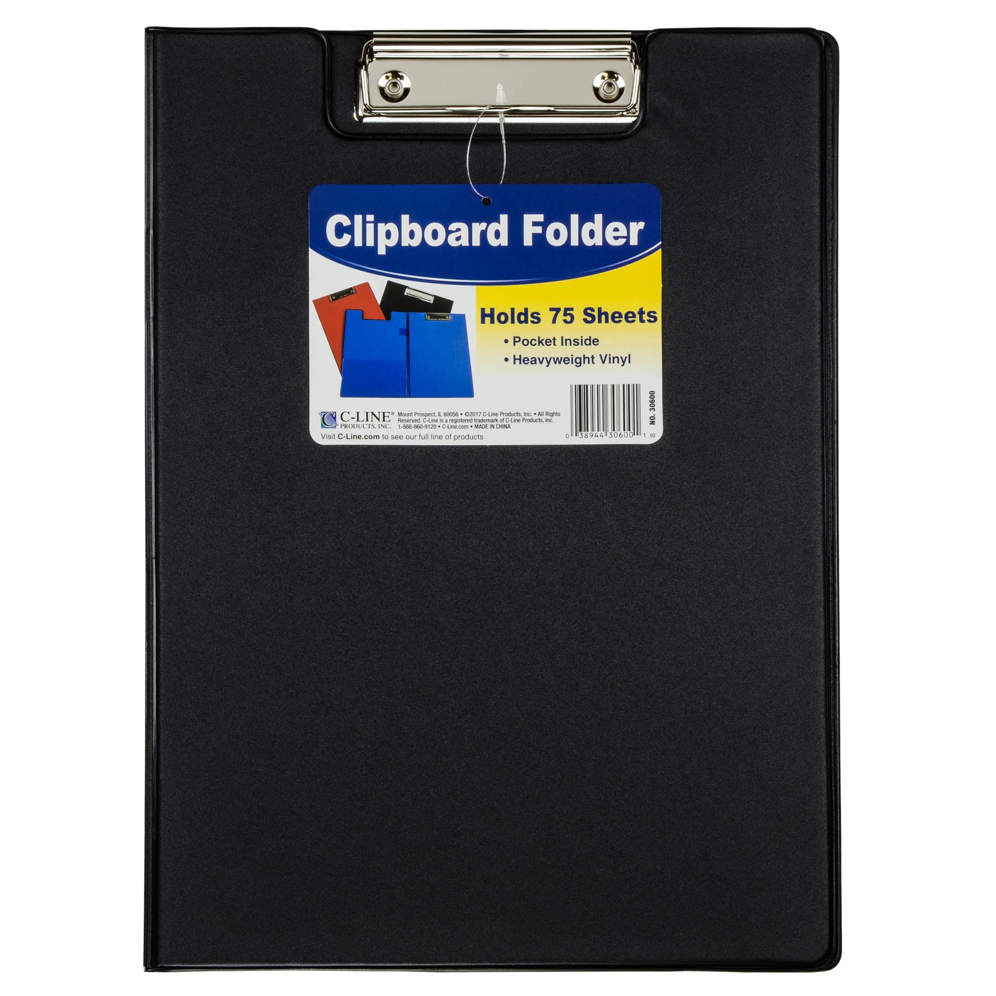 C-line Clipboard Folder (Color May Vary) (Set of 12 Clipboards)
