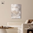 thumbnail image 3 of Sandstone Mirage High-Gloss Frameless Acrylic Glass Wall Art Elegant Gold Abstract by Art Remedy, Ready to Hang, 30 x 45, 3 of 7