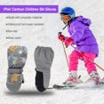 thumbnail image 2 of Naiovety 1 par de guantes para niños, manopla de esquí ajustable de manga larga para exteriores, antideslizante, para esquiar, calentador de manos, Ropa Deportiva, Zapatos Gris Naiovety OD028686-03, 2 of 6
