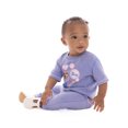 thumbnail image 3 of Ms. Rachel Baby Girls' Graphic Romper with Short Sleeves, Sizes 0/3M- 24M, 3 of 9