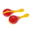 thumbnail image 2 of Instruments Maraca en Plastique en Forme d'Œuf Jouet Musical Éducatif Rythmique pour Bébé Enfant, 2 of 7