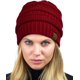 thumbnail image 1 of Gorro unisex grueso, suave, elástico, tejido de cable, cálido, con forro difuso, Skully Adepaton WMZL-73-3, 1 of 4