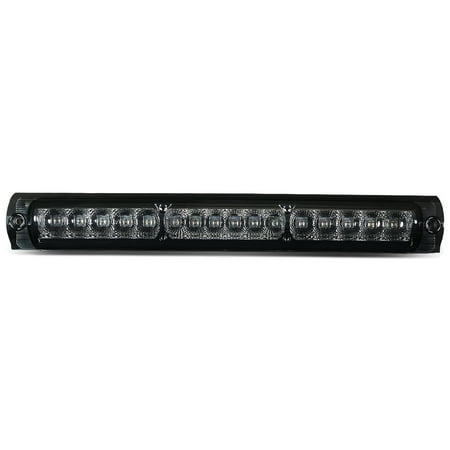 01 Awd Brake - For 97-03 Ford F150 / F250 / Excursion High Mount Centre LED 3rd Brake Light (Smoked Lens) 98 99 00 01 02