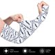 thumbnail image 2 of Balery Hipster Mustache Mangas Refrescantes para Brazos para Hombre y Mujer – Transpirables y Absorbentes de Humedad para Mujeres, Hombres y Niños, 2 of 7