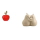 thumbnail image 1 of Estatua,Escultura de fruta artificial,estatua y artesanía,sujetalibros decorativos,Sujetalibros decorativos para oficina,hogar,libros pesados,Sujetalibros,topes,estantes,expositores modernos, 1 of 8