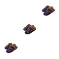 thumbnail image 3 of Qarigey Zapatillas de casa, suministros de invierno, calzado cálido, accesorios para el hogar, estilo coreano, mujer, hombre, suavidad, Type2 NO2, 3 of 6