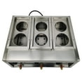 thumbnail image 6 of INTSUPERMAI 6 Holes Spaghetti Ramen Cooking Machine Tabletop Noodle Boiler 220V, 6 of 7