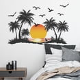 thumbnail image 4 of Pegatinas de pared con diseño de gaviota y árbol al atardecer, autoadhesivas, para embellecer paredes, para dormitorio, sala de estar o dormitorio. Venta al por mayor. Material de vinilo de, 4 of 6