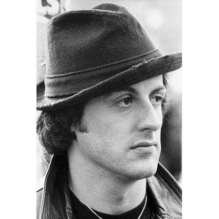 Sylvester Stallone in Rocky close up in hat 24x36 Poster - Walmart.com