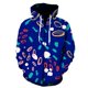thumbnail image 1 of Sudadera con capucha y cremallera para hombre, con estampado geométrico abstracto en 3D, de gran tamaño, informal, de manga larga, estilo Harajuku, para primavera, 1 of 6