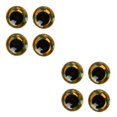 thumbnail image 3 of Soidarity 100 Uds 4mm/6mm 3D ojos de señuelo de pesca DIY hacer atar moscas señuelos cebos simulación Artificial ojos de pez Type4 NO4 Soidarity CBP082468, 3 of 5