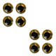 thumbnail image 3 of Soidarity 100 Uds 4mm/6mm 3D ojos de señuelo de pesca DIY hacer atar moscas señuelos cebos simulación Artificial ojos de pez Type4 NO4 Soidarity CBP082468, 3 of 5