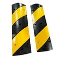 thumbnail image 2 of AKDSteel 2 Pack 3.3FT Heavy Duty Rubber Speed Bump, 25,000 lbs Capacity Cable Protector Ramp for Driveway, Parking Lot, Garage, 2 of 8