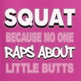 thumbnail image 5 of Wild Bobby Squat Because No One Raps About Little Butts Gym/Workout Unisex Crewneck Graphic Sweatshirt, Fuschia, X-Large, 5 of 5