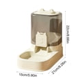 thumbnail image 3 of Automatic Food Feeder for Cats,Non-Slip Spill Proof Food Container for Indoor Pet Daily Use | Automatic Food Dispenser for Small Dog & Cat, 3 of 7