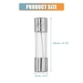 thumbnail image 4 of Unique Bargains 25pcs Car 10A Quick Blow Glass Tube Fuses Breaking Voltage 250V 5x20mm 0.2x0.79 Inch Fuse Glass Tubes, 4 of 6