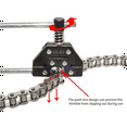 thumbnail image 4 of Motorcycle Bike Chain Tool Link Splitter Roller Chain Bicycle Go Kart ATV Chains Replacement Tool for 25H-60H Chains, 4 of 7