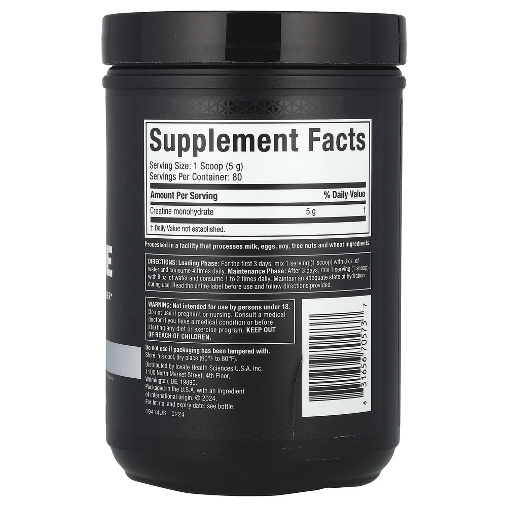Muscletech, Essential Series, Platinum 100% Creatine, Unflavored, 14.11 oz