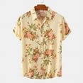 thumbnail image 3 of Camisa hawaiana de verano 2023 para hombre, con estampado de flores en 3D, moda urbana, camisetas de manga corta, camisas florales de playa, camisas holgadas para hombre, 3 of 5