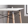 thumbnail image 7 of Signature Design by Ashley Contemporary Jaspeni Home Office Desk, White/Natural, 7 of 7