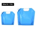 thumbnail image 2 of 2pcs 5L / 10L Bolsa de agua plegable portátil al aire libre Camping BBQ Carrier (Azul) Tmvgtek excursión de campamento, 2 of 9