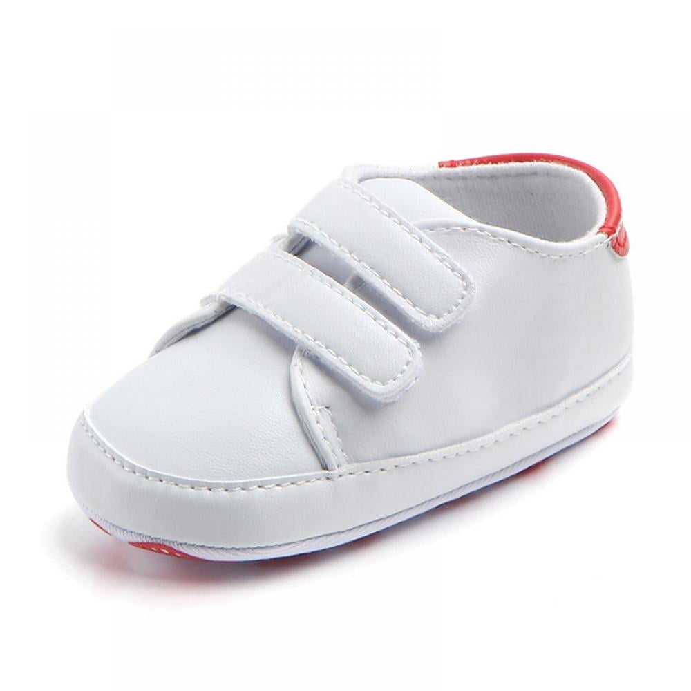 Koly Newborn Baby Infant Kid Boys Girls Soft Sole Canvas Sneaker Toddler Shoes