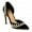 Black, variant on XYD Women Elegant Pearls D'Orsay Pumps Pointed Closed Toe Stiletto High Heels Slip-on Dress Evening Shoes Size 5 Green