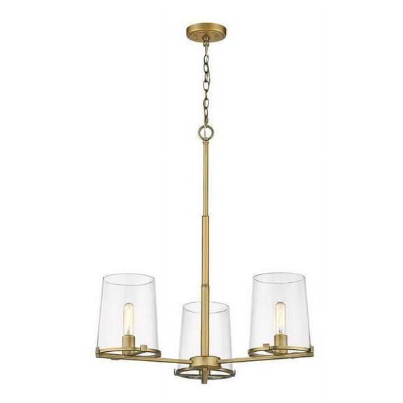 Z-Lite - Callista - 3 Light Chandelier In Transitional Style-31.5 Inches Tall