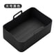 thumbnail image 2 of Sartén De Aire Revestimiento de horno de freidora de aire de forma cuadrada, sartén antiadherente de silicona para parrilla 2 uds., negro Ehuebsd Libre de BPA, 2 of 4