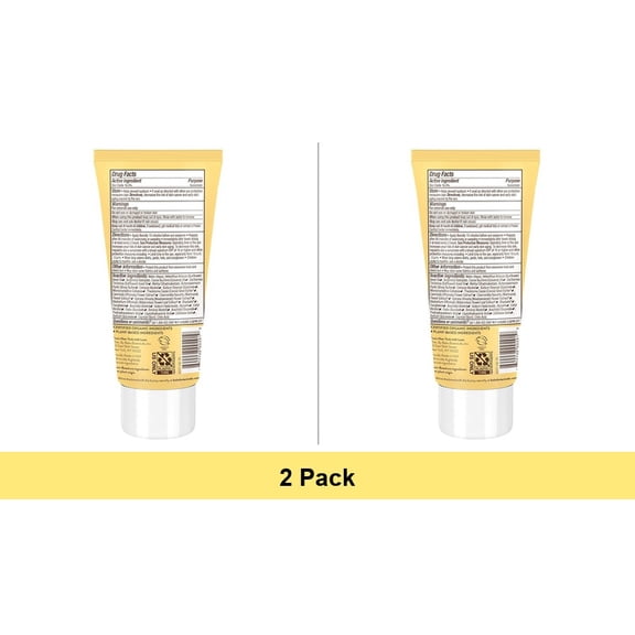 Babo Botanicals Zinc Sunscreen Lotion SPF 30 Mineral Actives Fragrance-Free for Babies Kids Sensitive Skin 3 Fl Oz - 2 Pack