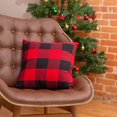thumbnail image 4 of Ensemble de coussins 2 pièces 100% coton Fabstyles Buffalo Check, 4 of 7