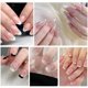 thumbnail image 5 of Stickers para nail art Larrel, 240 piezas, set de puntas francesas, 5 of 7