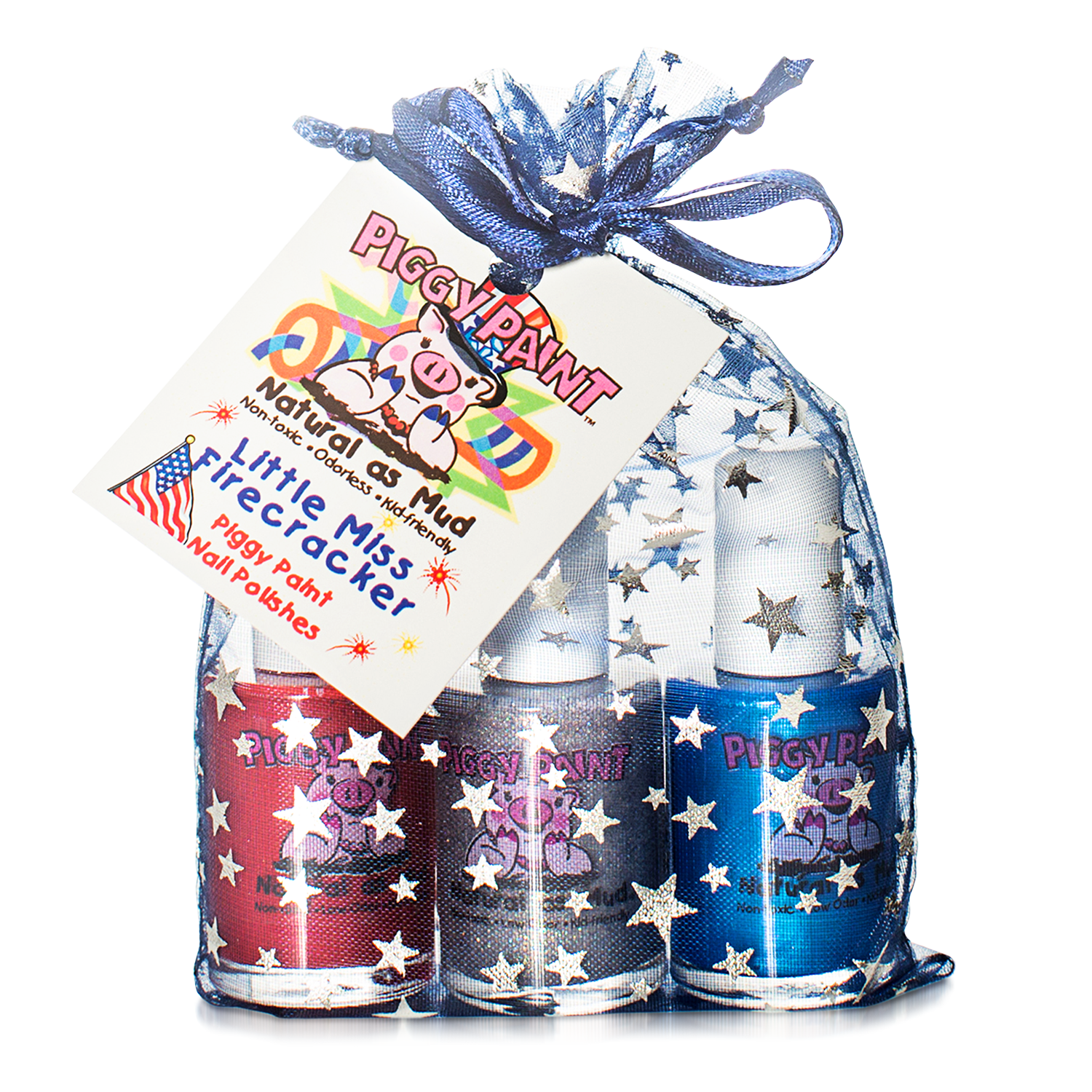 Piggy Paint 100 Nontoxic Girls Nail Polish Safe, Chemical Free Low