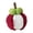 Fat mangosteen, variant on Plush Fruit Cats Chewing Toy For Stimulating Play Catmint Fruit Shape Toy Encourage Chasing Biting Indoor Outdoor Use