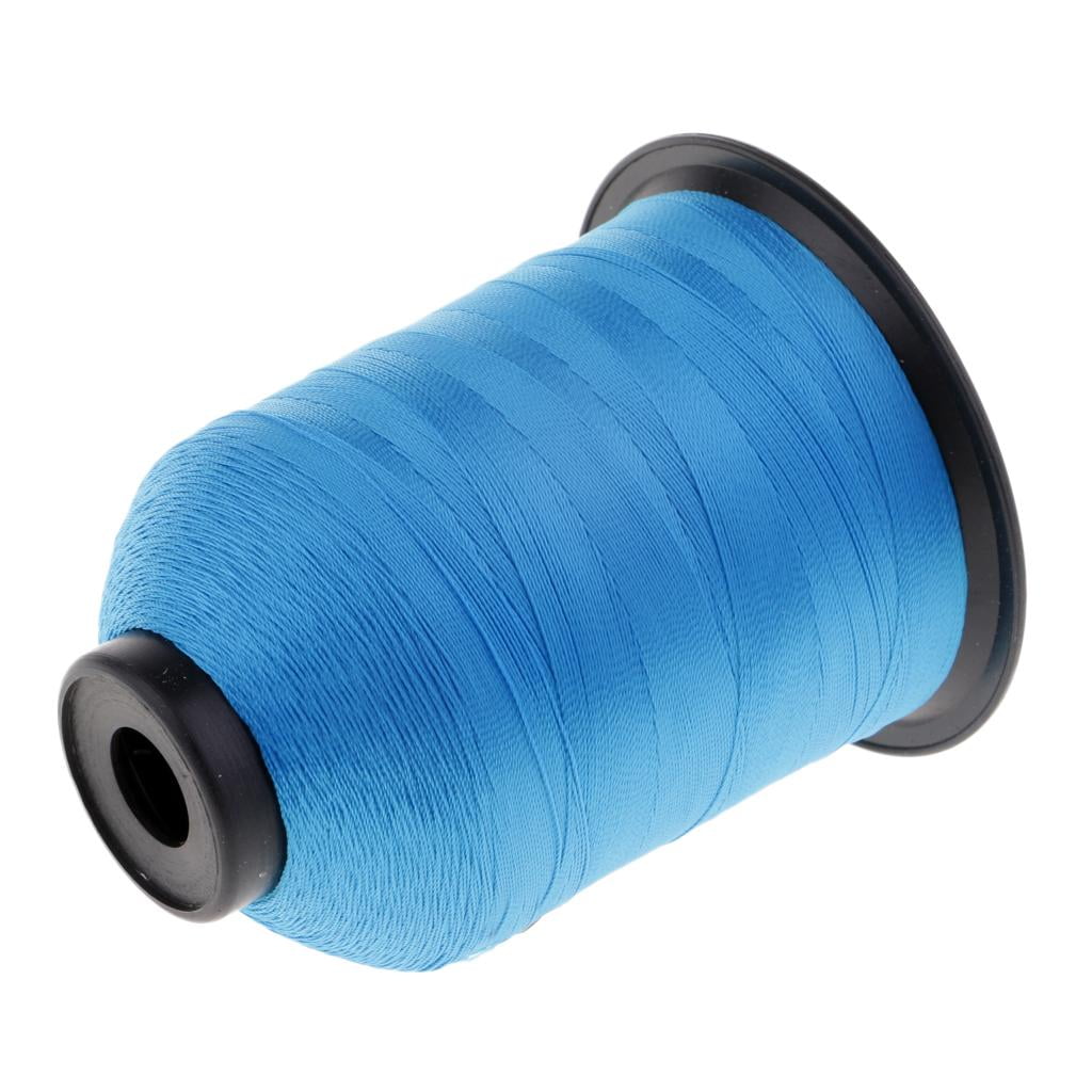QccHieUs 2m Fishing Rod DIY Guide Attach The Winding Line Guide Rings with Tied Thread Blue