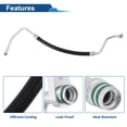 thumbnail image 4 of Manguera de Refrigerante de A/C para Toyota Camry 2006-2011 Línea de Manguera de Presión de Aire Acondicionado No. 8871206280 Caucho Hierro, 4 of 6