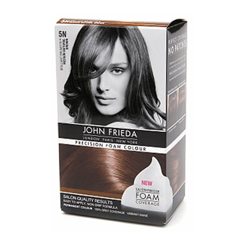 John Brilliant Medium Natural Brown Hair Colour, #5N - Kit -