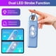 thumbnail image 3 of Alarma personal con luz estroboscopica led doble, sirena de sonido seguro portátil 130dB, llavero de alarma de seguridad de seguridad de autodefensa para mujeres niños niñas, 3 of 9