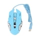 thumbnail image 3 of Ratón para juegos con cable Ratón óptico USB para computadora con retroiluminación RGB 4 DPI ajustables hasta 3600 Ratón silencioso para computadora portátil para Windows 7 8 10 XP Azul, 3 of 14
