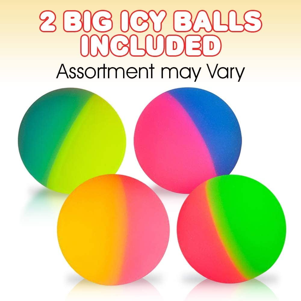 1720 Bouncy Balls 1" Bounce Party Fillers Super Bulk Bright Solid Color 12 gross 