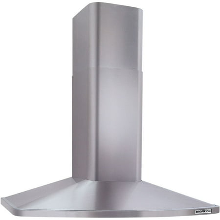 Broan Elite RangeMaster RM53000 Series 42 In. Chimney Range Hood - Stainless Steel-Size:30",Style:Dual 20-watt halogen lamps Included