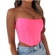 thumbnail image 1 of Moda mujer Casual sólido Sexy sin mangas Bandeau chaleco Base camisa Tops Fridja qr1299, 1 of 6