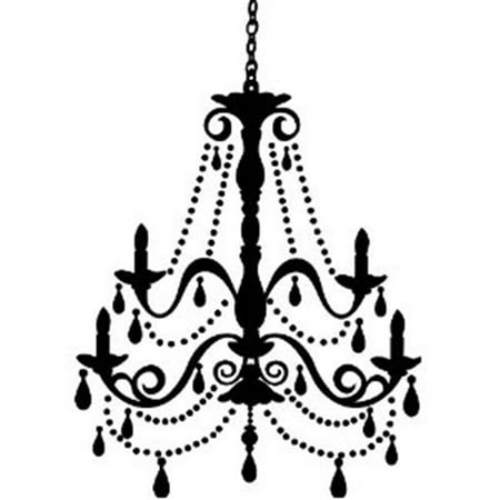 Chandelier Wall Art roommates rmk1805gm chandelier with gems peel & stick giant wall Chandelier Wall Art roommates rmk1805gm chandelier with gems peel & stick giant wall